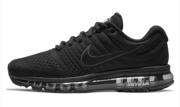 Nike Air Max 2017 Men's Sneaker – Triple Black (849559-004)