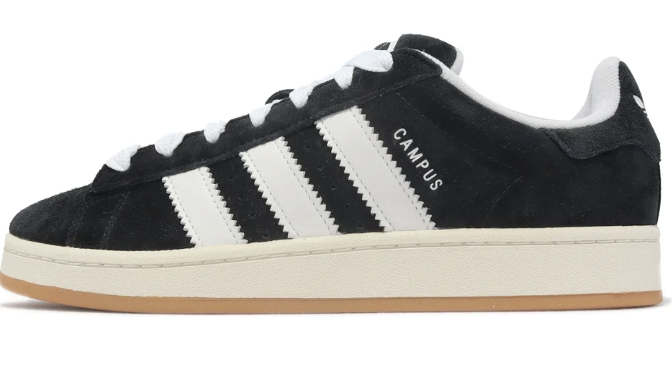 Adidas Campus 00s – 'Core Black / White Gum' (HQ8708)