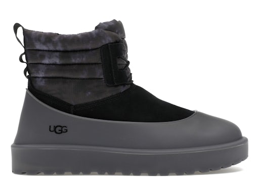 UGG Classic Mini Lace WEA Smokescreen Boot - Black