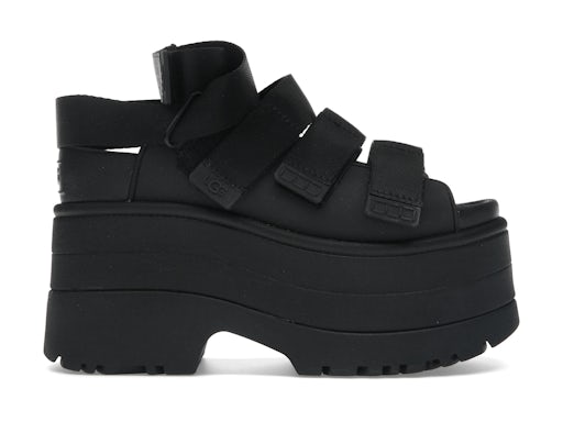 UGG GoldenRise Platform Sandals - Black (Women's)