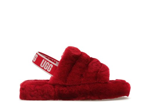 UGG Fluff Yeah Slide - Ribbon Red (Kids)