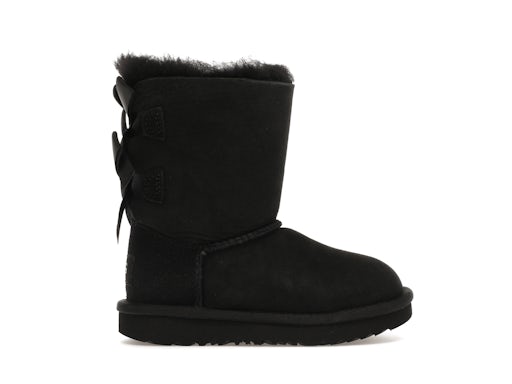 UGG Bailey Bow II Boot - Black (Toddler)