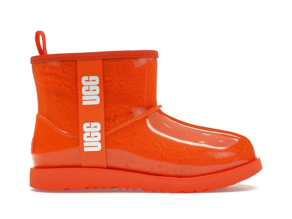 UGG Classic Clear Mini II Boot - Orange Soda (Kids)