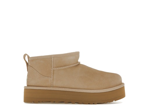 UGG Classic Ultra Mini Platform Boot - Sand (Kids)